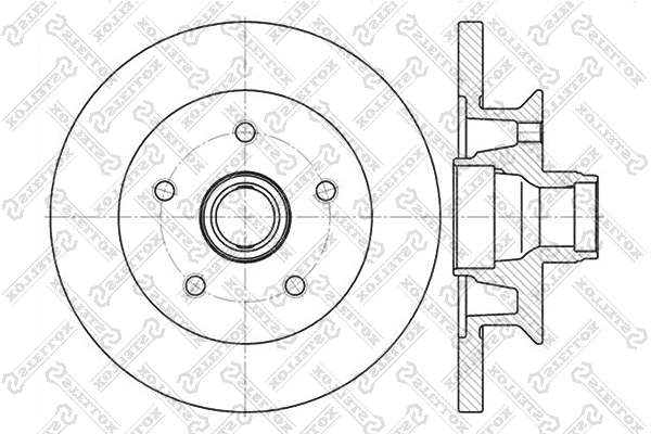 Brake Disc (6020-4727-SX)