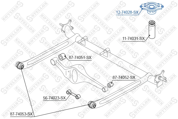 Suspension Strut Support Mount