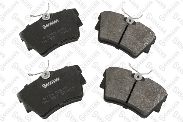 Brake Pad Set, disc brake (602 030B-SX)