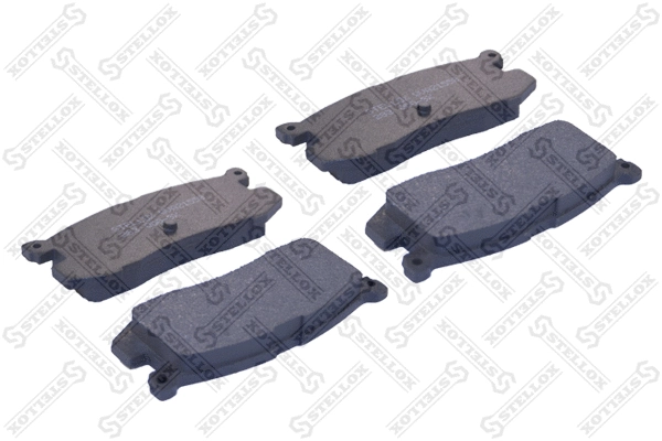 Brake Pad Set, disc brake (283 000-SX)