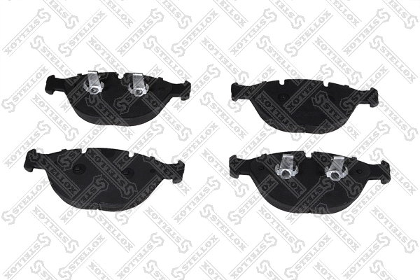 Brake Pad Set, disc brake (969 000B-SX)
