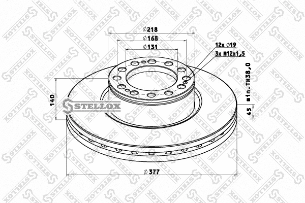 Brake Disc (85-00813-SX)