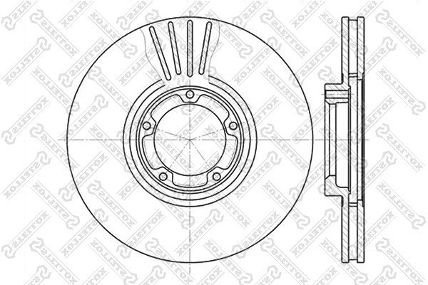 Brake Disc (6020-2531V-SX)