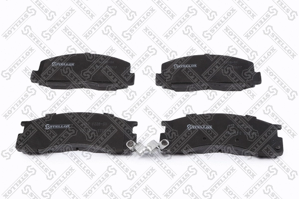 Brake Pad Set, disc brake (317 022B-SX)