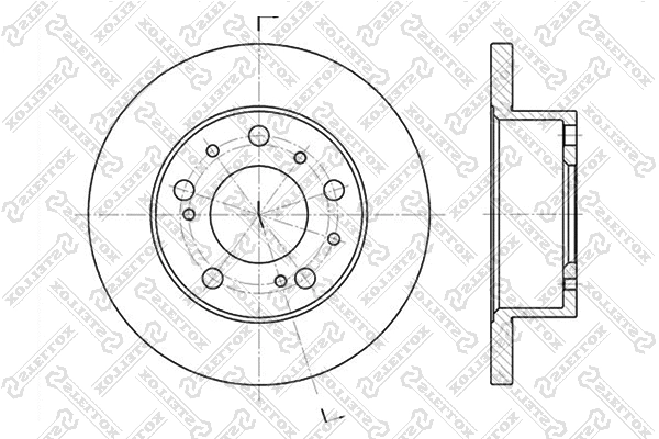 Brake Disc (6020-9908-SX)