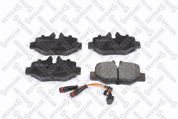 Brake Pad Set, disc brake (1121 002B-SX)