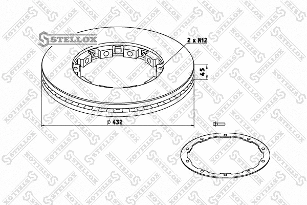 Brake Disc (85-00758-SX)