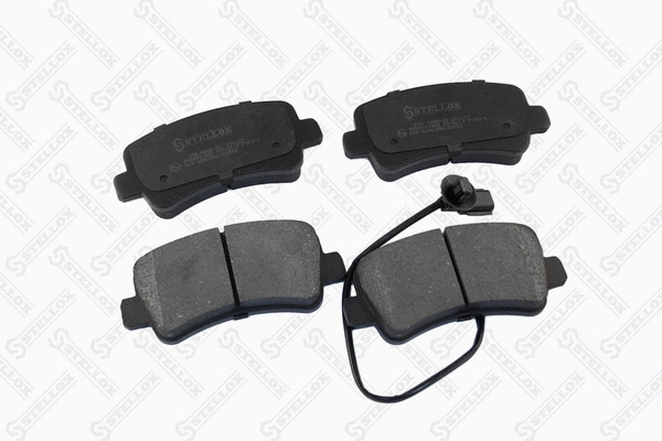 Brake Pad Set, disc brake (000 684B-SX)
