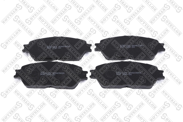 Brake Pad Set, disc brake (909 000-SX)
