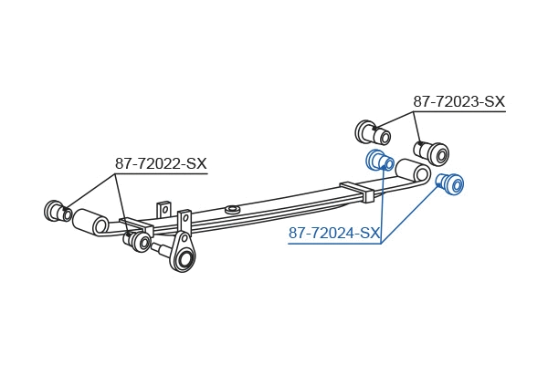 Mounting, control/trailing arm