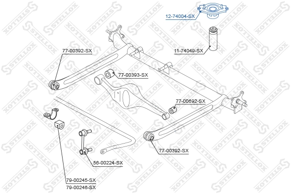 Suspension Strut Support Mount
