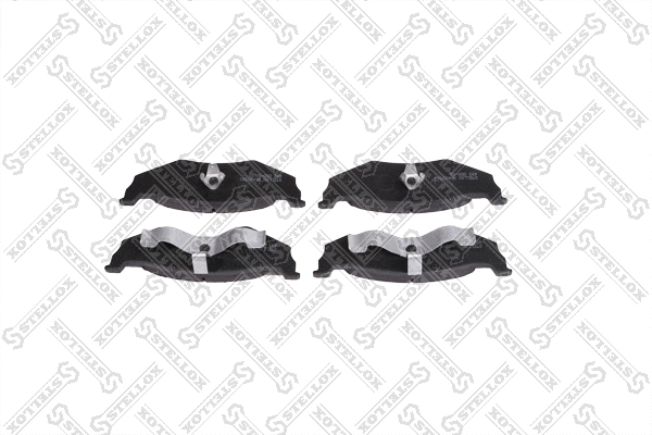 Brake Pad Set, disc brake (493 000-SX)