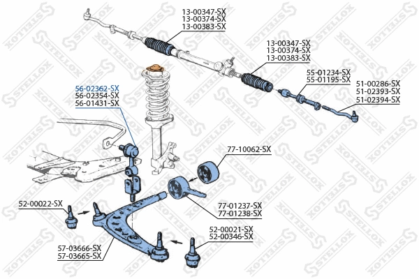 Link/Coupling Rod, stabiliser bar