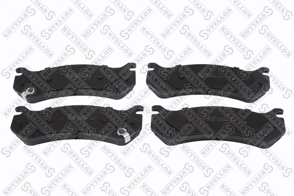 Brake Pad Set, disc brake (768 002B-SX)