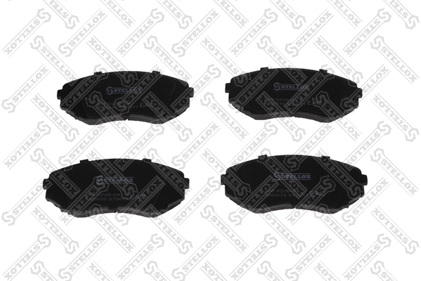Brake Pad Set, disc brake (408 022B-SX)