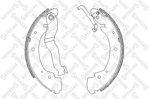 Brake Shoe Set (413 100-SX)