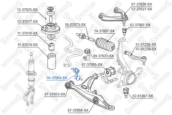 Link/Coupling Rod, stabiliser bar