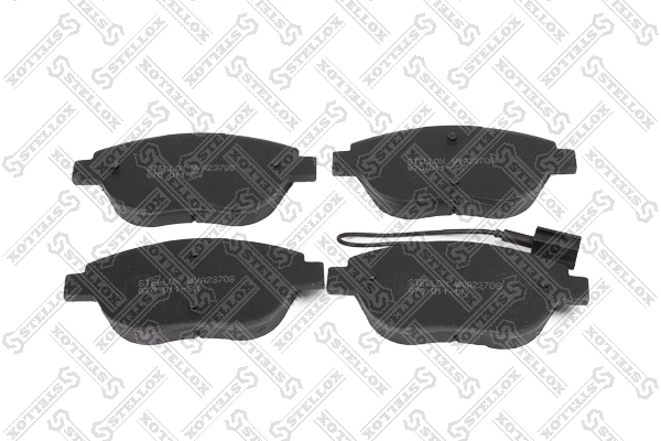 Brake Pad Set, disc brake (870 011-SX)
