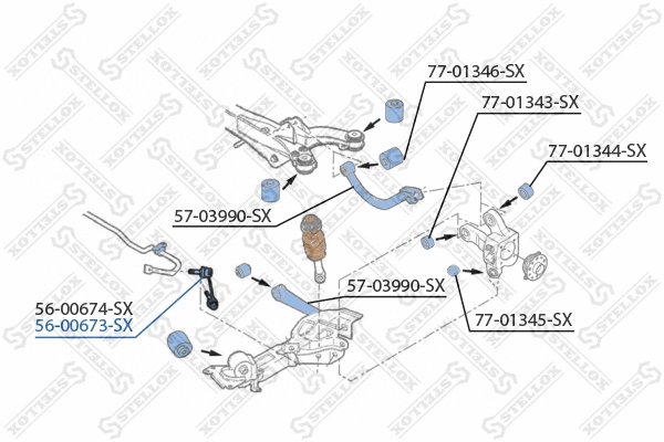Link/Coupling Rod, stabiliser bar