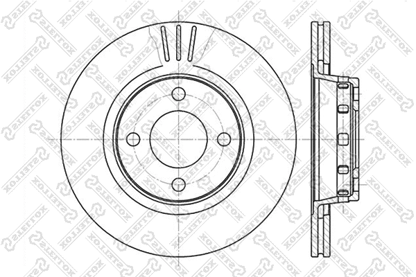 Brake Disc (6020-4740V-SX)