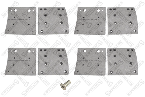 Brake Lining Kit, drum brake (85-01010-SX)
