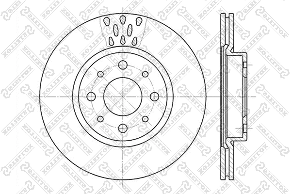 Brake Disc (6020-9921V-SX)