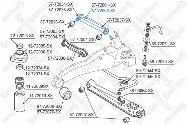 Control/Trailing Arm, wheel suspension