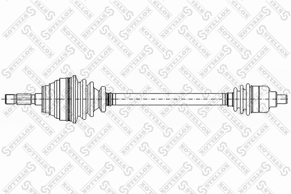Drive Shaft (158 1047-SX)