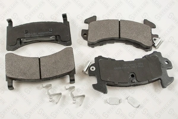Brake Pad Set, disc brake (526 000B-SX)
