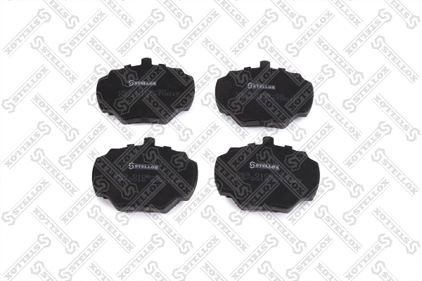 Brake Pad Set, disc brake (063 010B-SX)