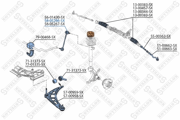 Link/Coupling Rod, stabiliser bar