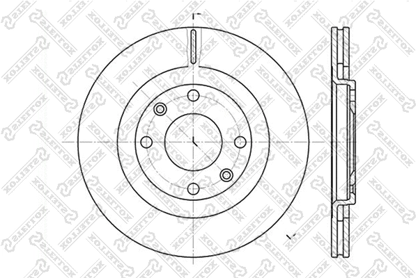 Brake Disc (6020-9915V-SX)