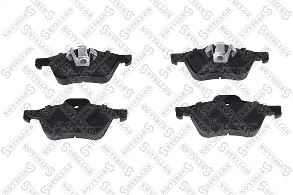 Brake Pad Set, disc brake (875 000B-SX)