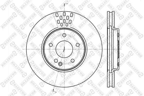 Brake Disc (6020-3332V-SX)