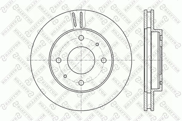 Brake Disc (6020-3010V-SX)