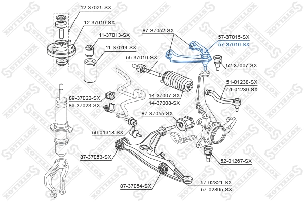 Control/Trailing Arm, wheel suspension