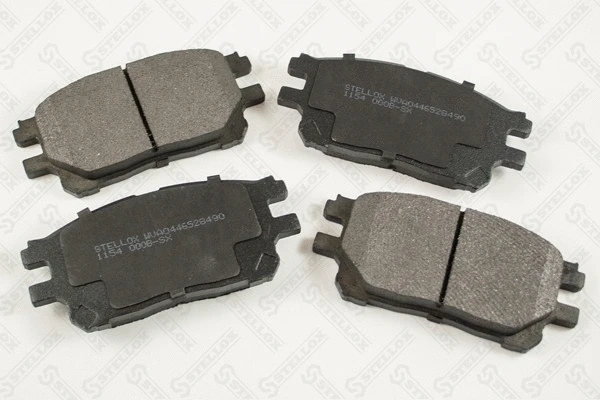 Brake Pad Set, disc brake (1154 000B-SX)