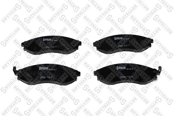 Brake Pad Set, disc brake (689 003-SX)