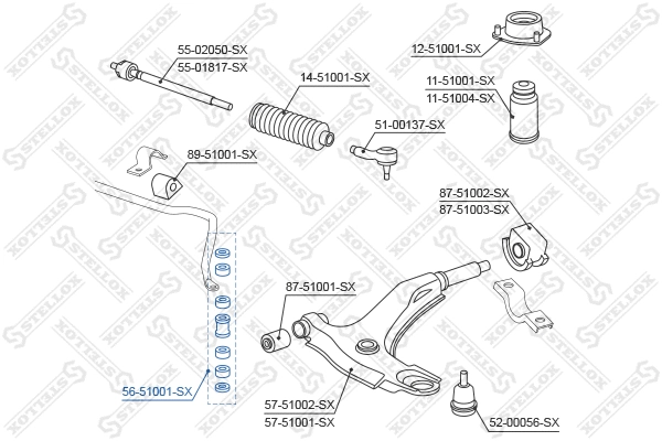 Link/Coupling Rod, stabiliser bar