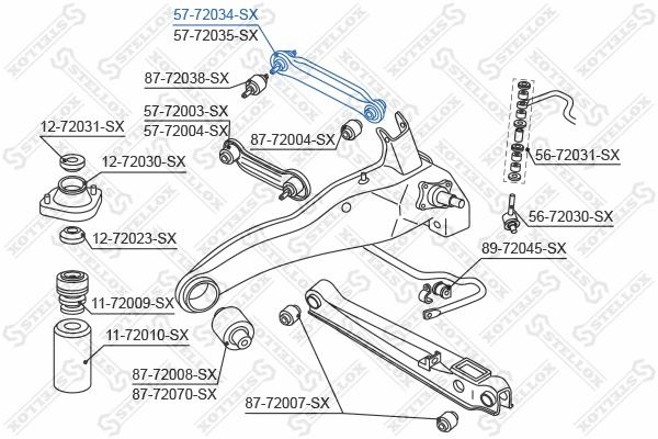 Rod/Strut, wheel suspension