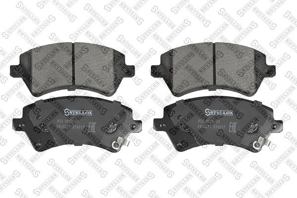 Brake Pad Set, disc brake (833 012B-SX)