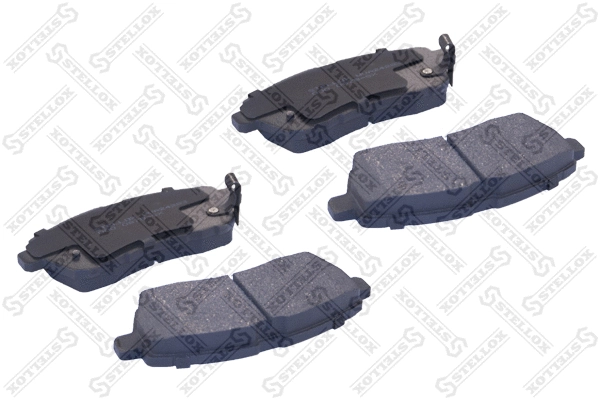 Brake Pad Set, disc brake (000 087-SX)