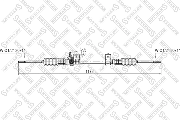 Steering Gear (00-35030-SX)