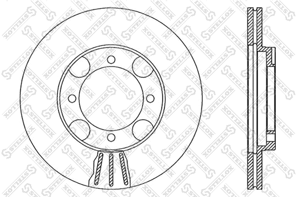 Brake Disc (6020-3408V-SX)