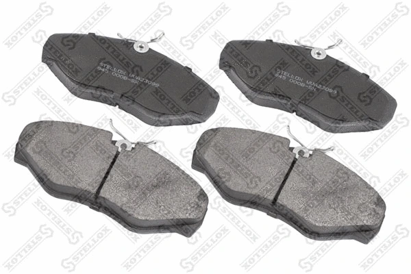 Brake Pad Set, disc brake (845 000B-SX)