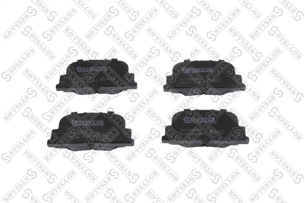 Brake Pad Set, disc brake (812 000B-SX)