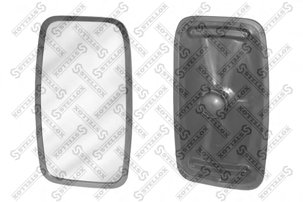 Exterior Mirror, driver cab (87-29006-SX)