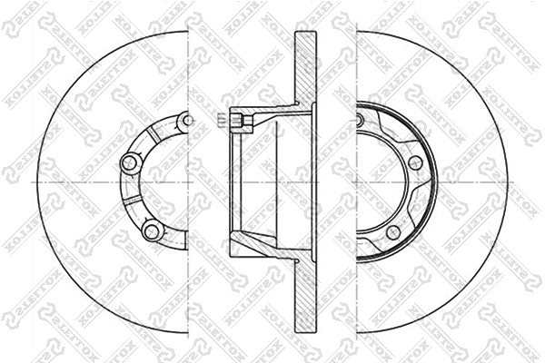 Brake Disc (6020-4721-SX)