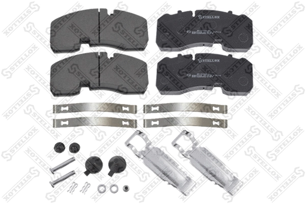 Brake Pad Set, disc brake (85-01428-SX)