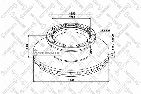 Brake Disc (85-00791-SX)